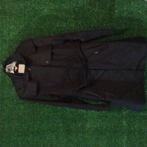 Soia & Kyo Men's Dark Trench Coat